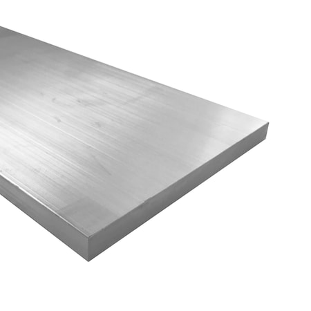 1/2 X 8 Aluminum Flat Bar, 6061 Plate, 4 Length, T6511 Mill Stock